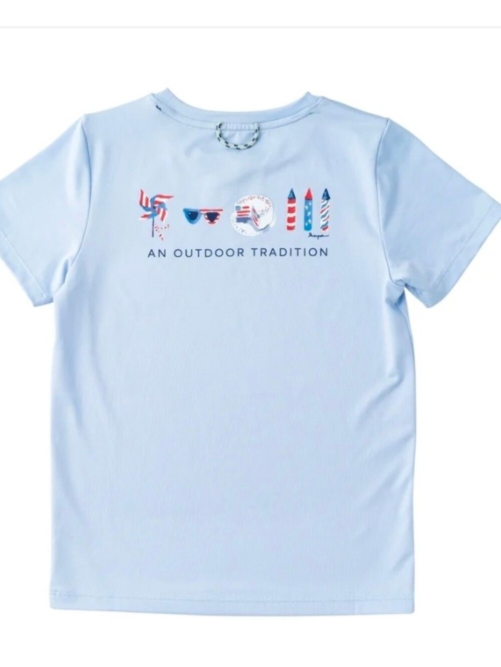 Prodoh Kid's Pro Performance Short Sleeve T-shirt Size Small 8/10 NWT Fireworks
